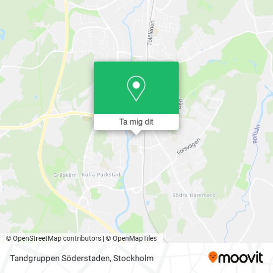 Tandgruppen Söderstaden karta