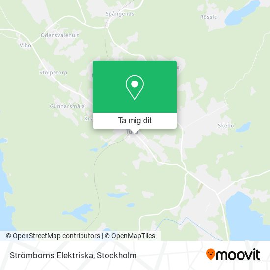 Strömboms Elektriska karta