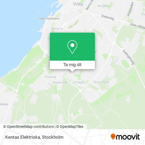Kentas Elektriska karta