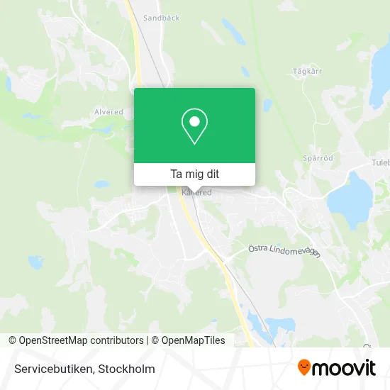 Servicebutiken karta