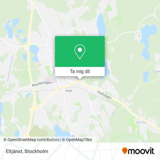 Eltjänst karta