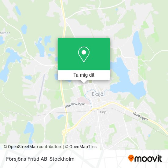Försjöns Fritid AB karta