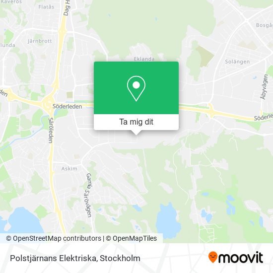 Polstjärnans Elektriska karta