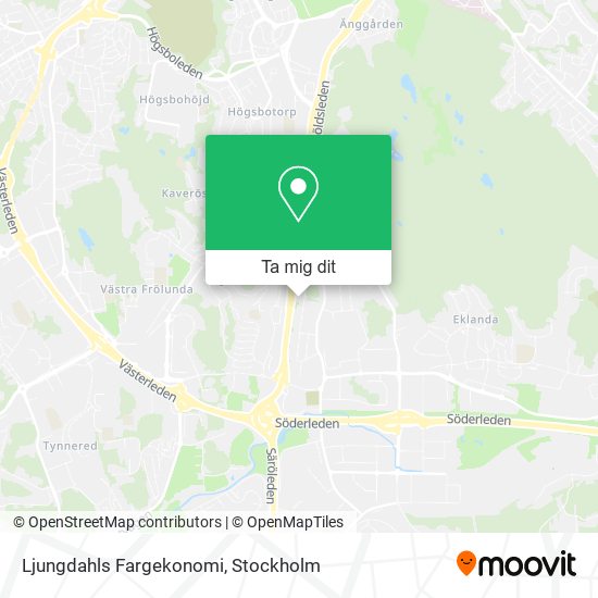 Ljungdahls Fargekonomi karta