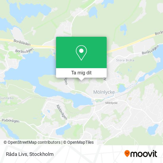 Råda Livs karta