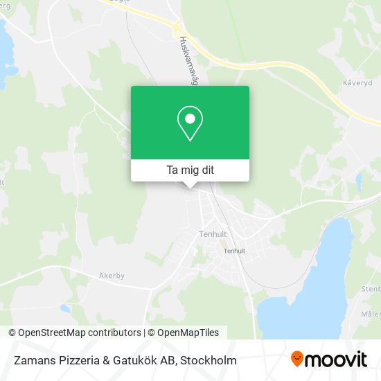 Zamans Pizzeria & Gatukök AB karta