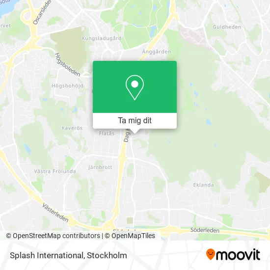 Splash International karta