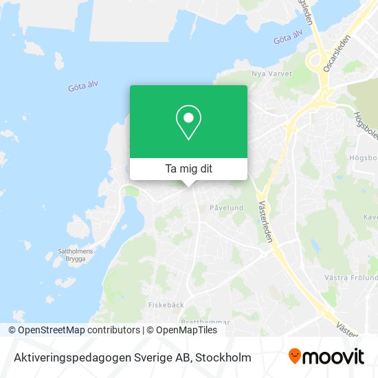 Aktiveringspedagogen Sverige AB karta