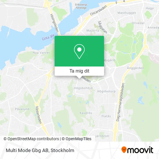 Multi Mode Gbg AB karta