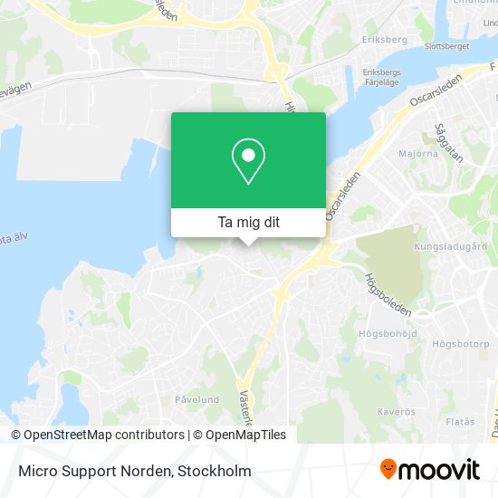 Micro Support Norden karta
