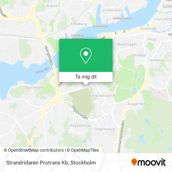 Strandridaren Protrans Kb karta