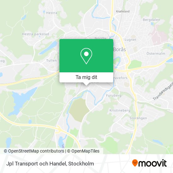 Jpl Transport och Handel karta
