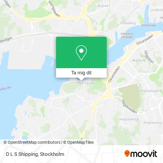 D L S Shipping karta