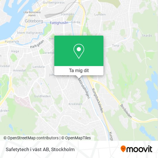 Safetytech i väst AB karta