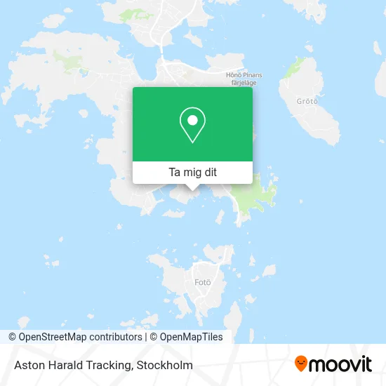 Aston Harald Tracking karta
