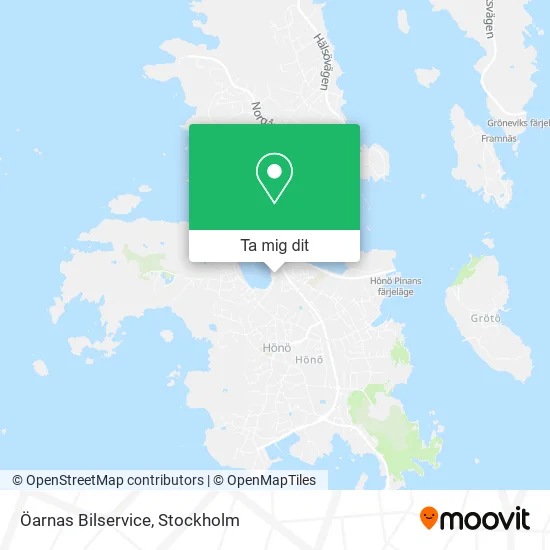 Öarnas Bilservice karta