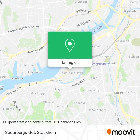 Soderbergs Got karta