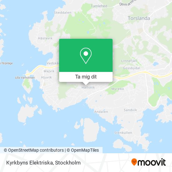 Kyrkbyns Elektriska karta