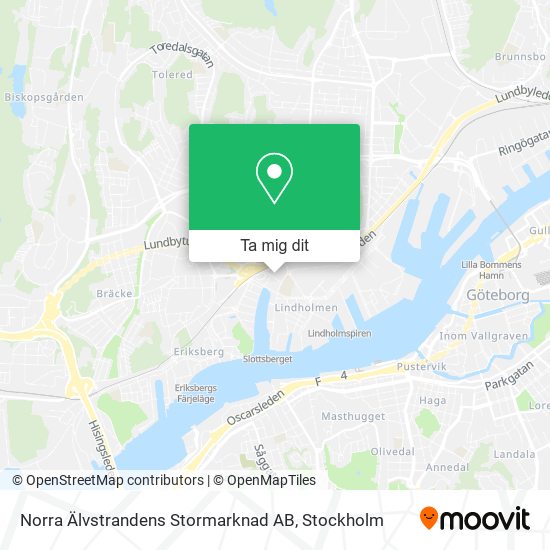 Norra Älvstrandens Stormarknad AB karta