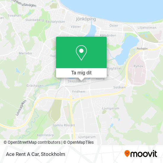Ace Rent A Car karta