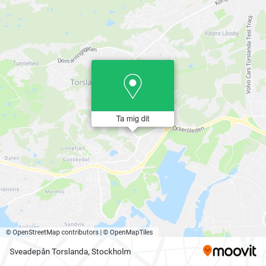 Sveadepån Torslanda karta