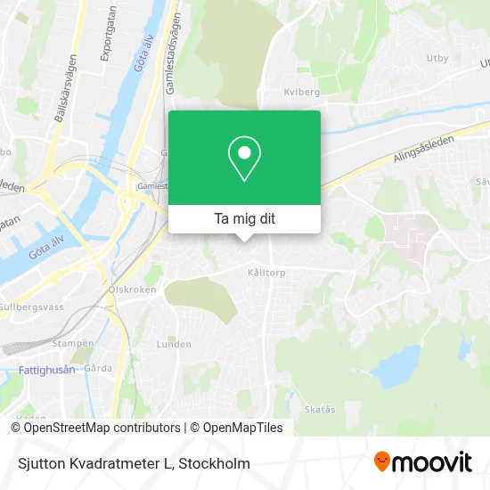 Sjutton Kvadratmeter L karta