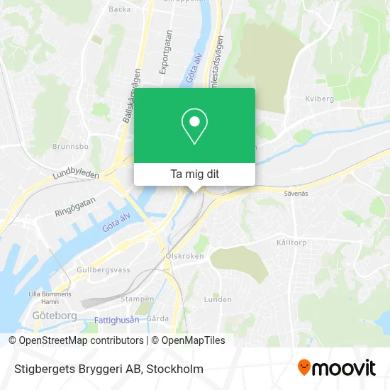 Stigbergets Bryggeri AB karta
