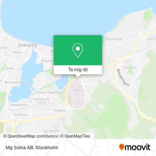 Mg Solna AB karta