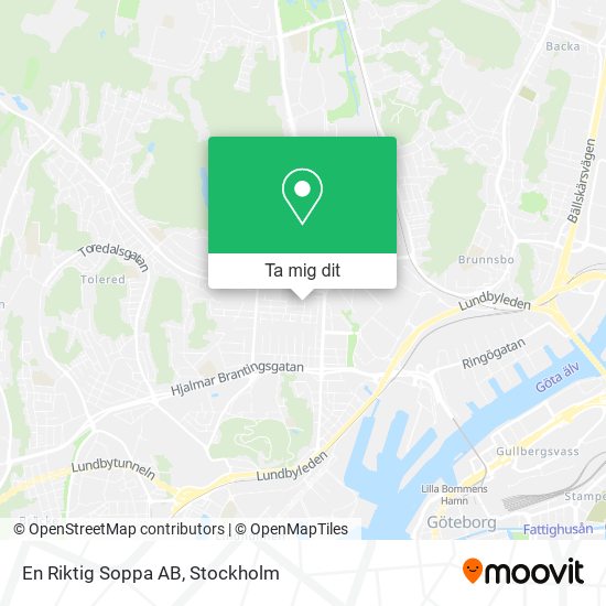 En Riktig Soppa AB karta