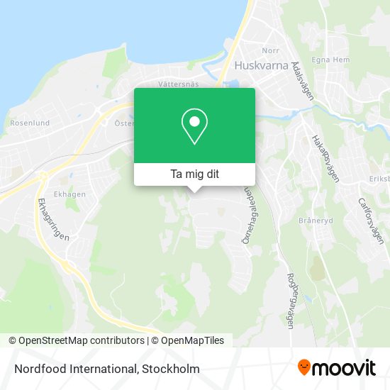Nordfood International karta