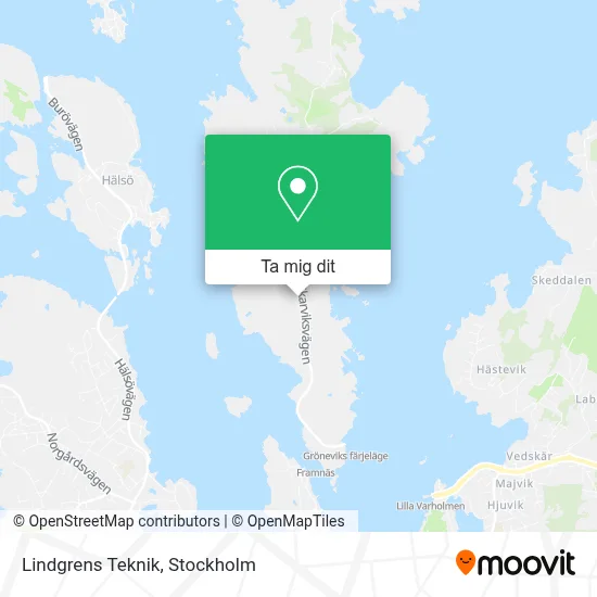 Lindgrens Teknik karta