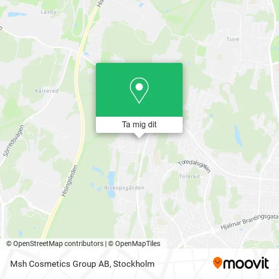 Msh Cosmetics Group AB karta