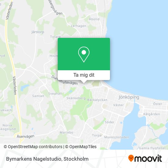 Bymarkens Nagelstudio karta