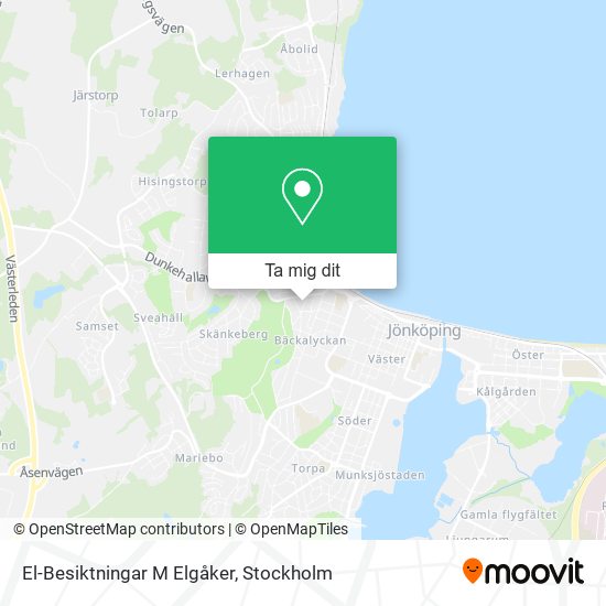El-Besiktningar M Elgåker karta