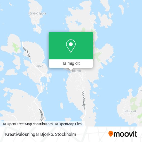 Kreativalösningar Björkö karta