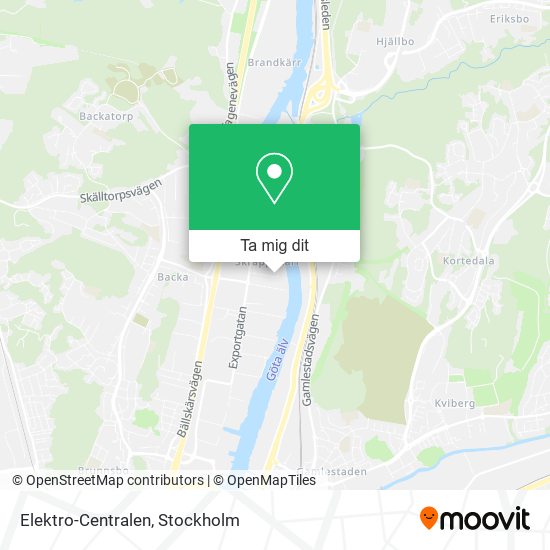 Elektro-Centralen karta