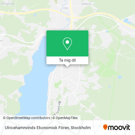 Ulricehamnvinds Ekonomisk Fören karta