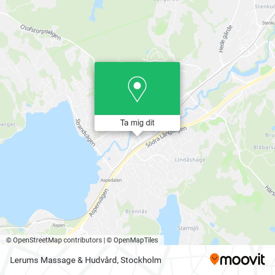 Lerums Massage & Hudvård karta