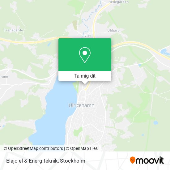 Elajo el & Energiteknik karta
