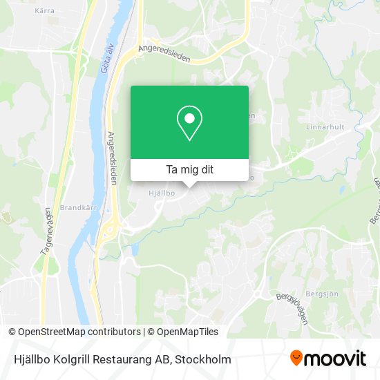 Hjällbo Kolgrill Restaurang AB karta