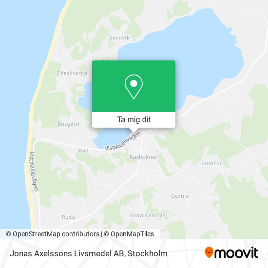 Jonas Axelssons Livsmedel AB karta