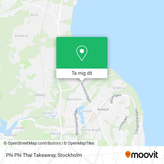 Phi Phi Thai Takeaway karta