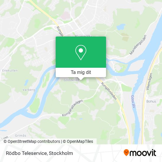 Rödbo Teleservice karta