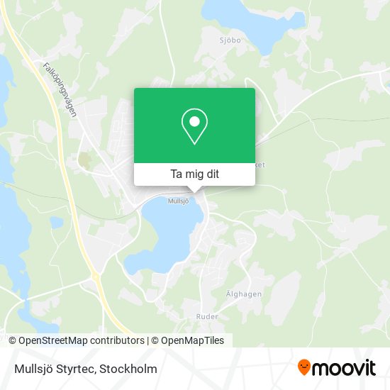 Mullsjö Styrtec karta