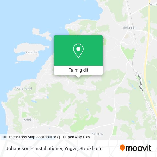 Johansson Elinstallationer, Yngve karta