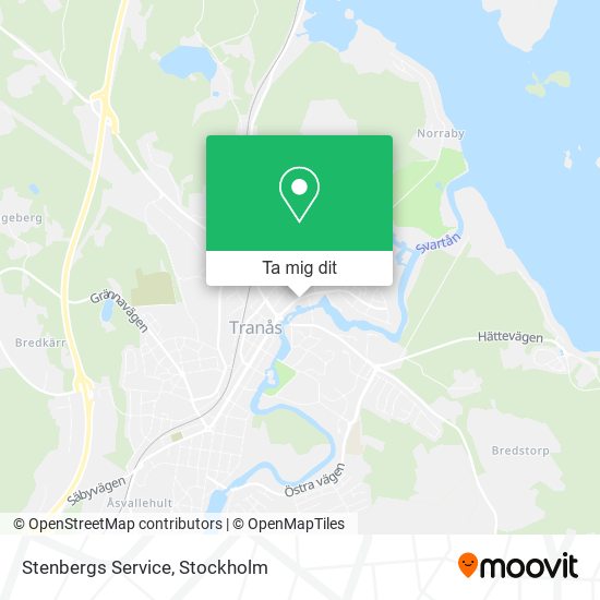 Stenbergs Service karta