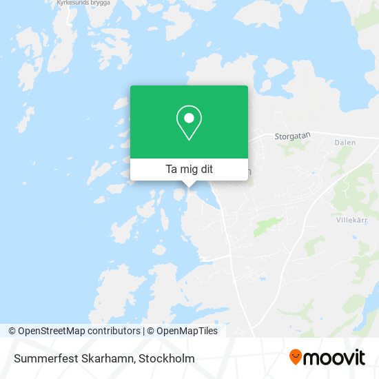 Summerfest Skarhamn karta