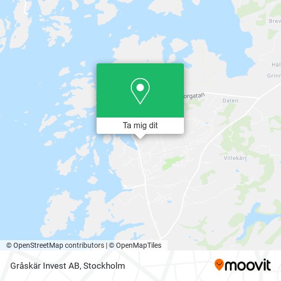 Gråskär Invest AB karta