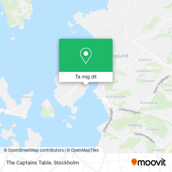 The Captains Table karta