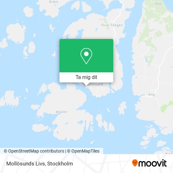 Mollösunds Livs karta